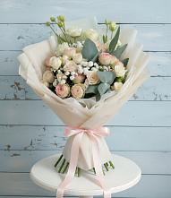 Букет цветов из:  Розы и Лизиантусы #REPLACE_PRED# Пыть-Яхе