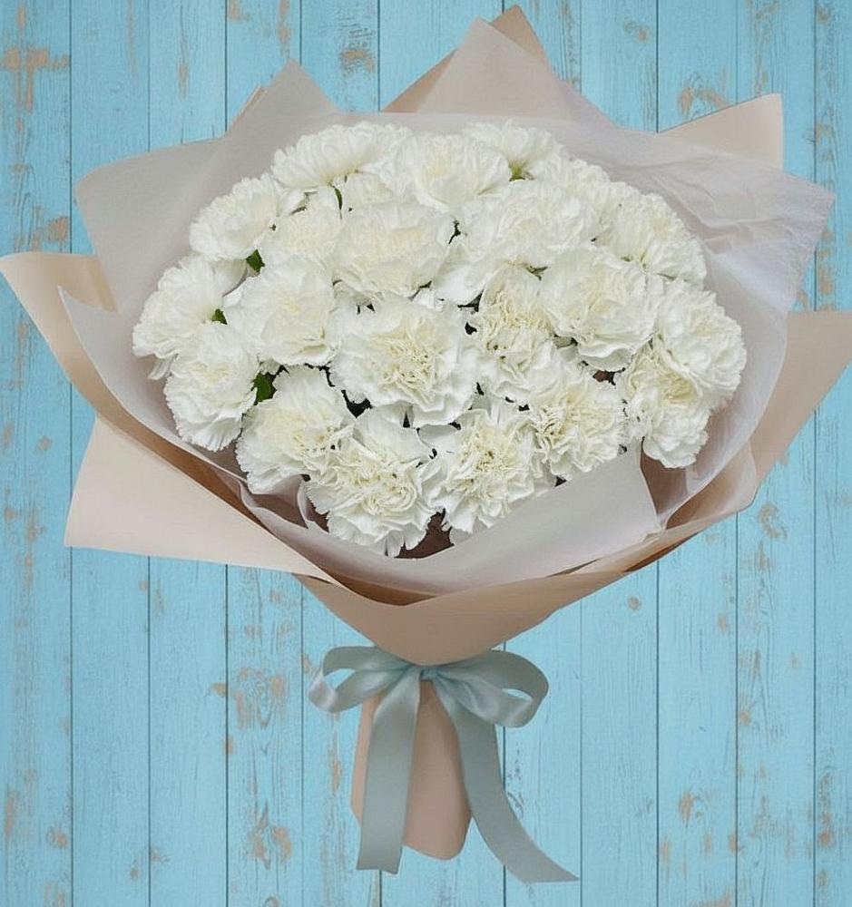 Букет цветов из: Гвоздики в Пыть-Яхе