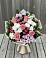 Букет цветов из: Альстромерии, Гвоздики, Розы и Хризантемы в Пыть-Яхе