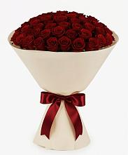 Букет 101 Бордовая роза Блэк Бакарра в Пыть-Яхе