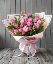 Букет Розовый кустик в Пыть-Яхе