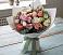 Букет цветов из: Розы, Лизиантусы и Гвоздики в Пыть-Яхе