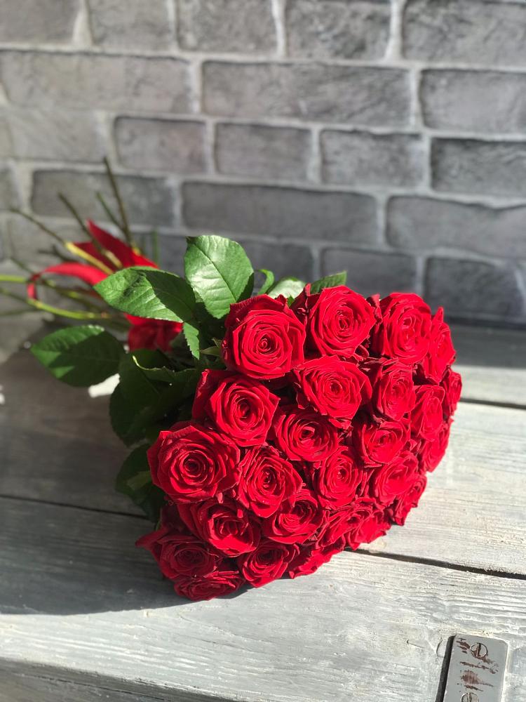 Букет Красные розы Фридом в Пыть-Яхе