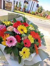 Букет цветов из:  Герберы #REPLACE_PRED# Пыть-Яхе