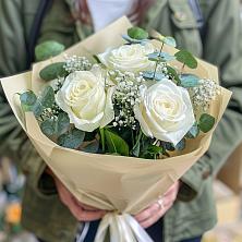 Букет Нежные грёзы в Пыть-Яхе Букет цветов из: Розы в Пыть-Яхе