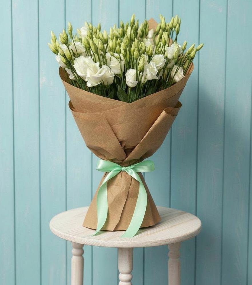 Букет цветов из: Лизиантусы в Пыть-Яхе