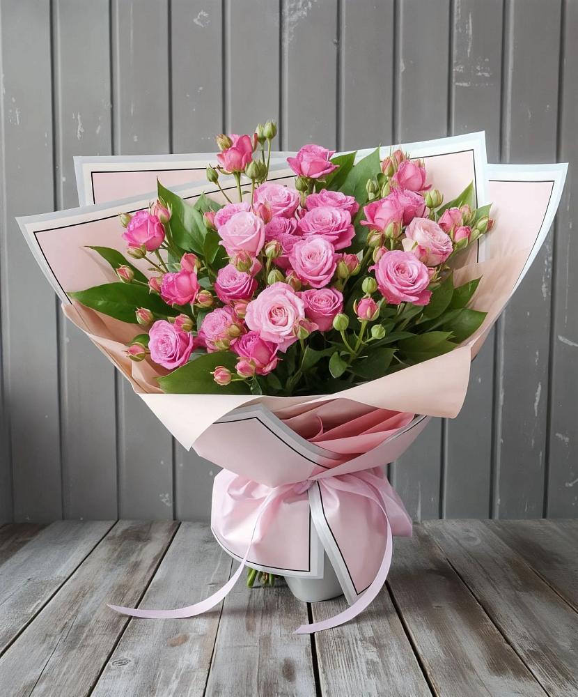 Букет Розовый кустик в Пыть-Яхе