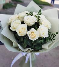 Букет Белые розы Проуд #REPLACE_PRED# Пыть-Яхе