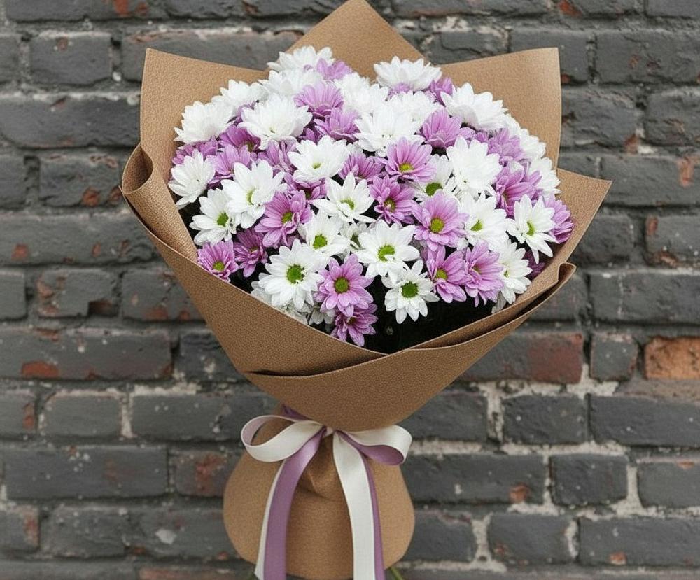 Букет цветов из: Хризантемы в Пыть-Яхе