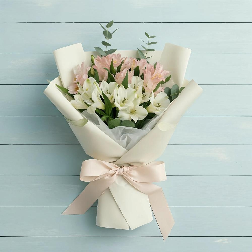 Букет цветов из: Альстромерии в Пыть-Яхе