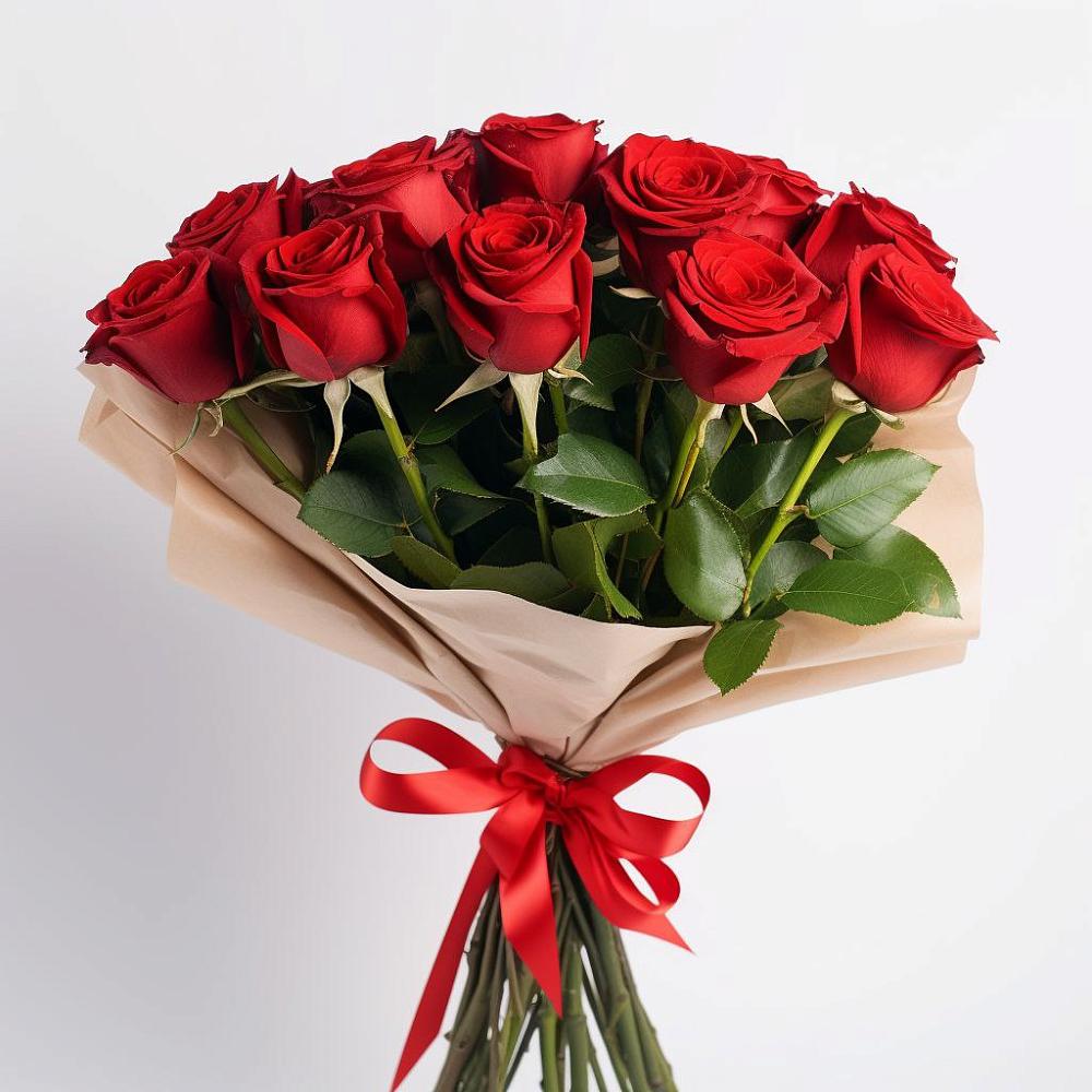 Букет 11 Красных роз Эдлесс Лав в Пыть-Яхе