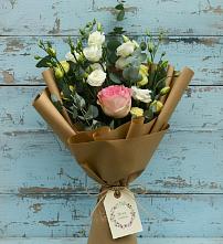 Букет цветов из:  Розы и Лизиантусы #REPLACE_PRED# Пыть-Яхе